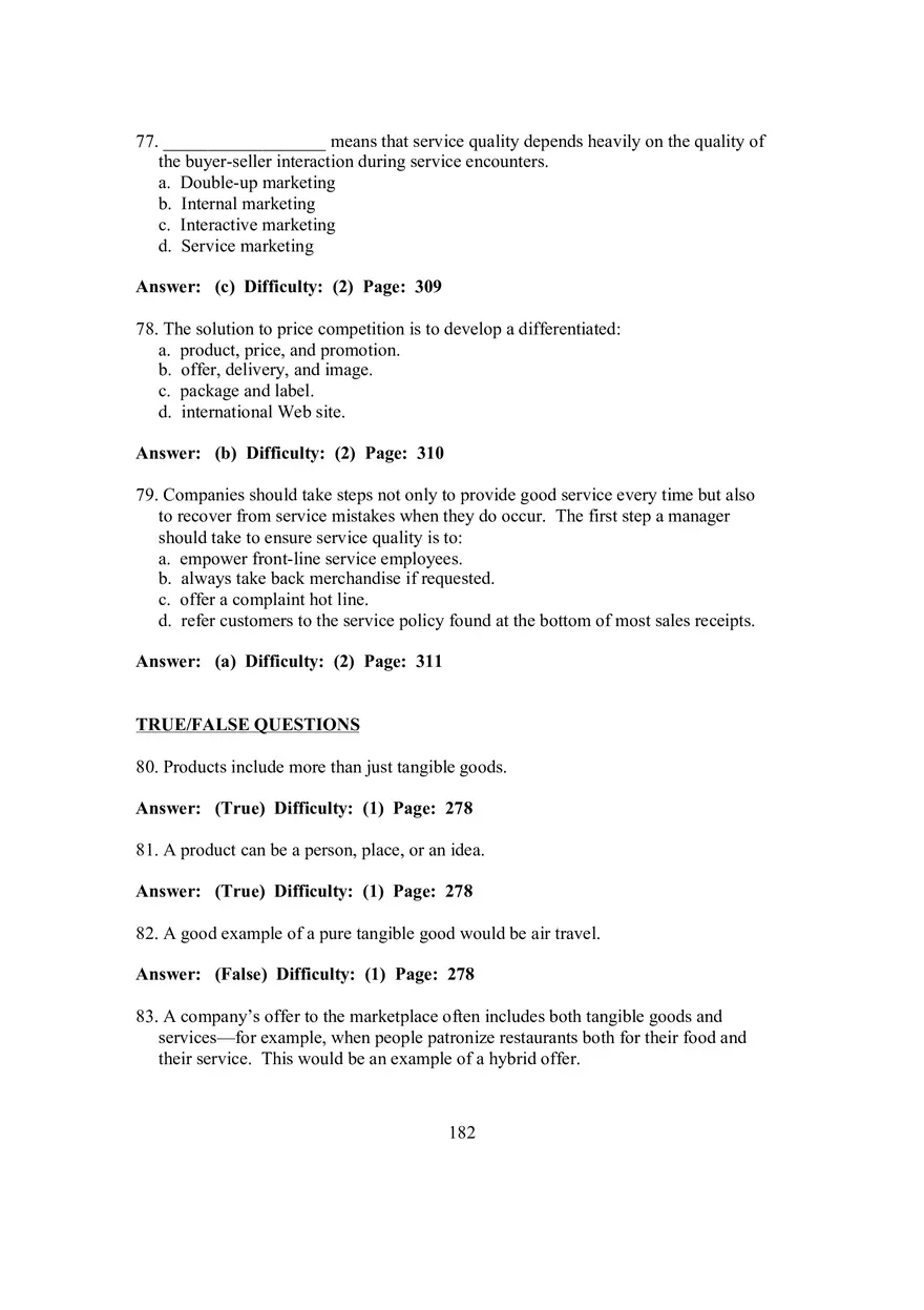 Chapter 9 Product and Services Strategy - Page 9