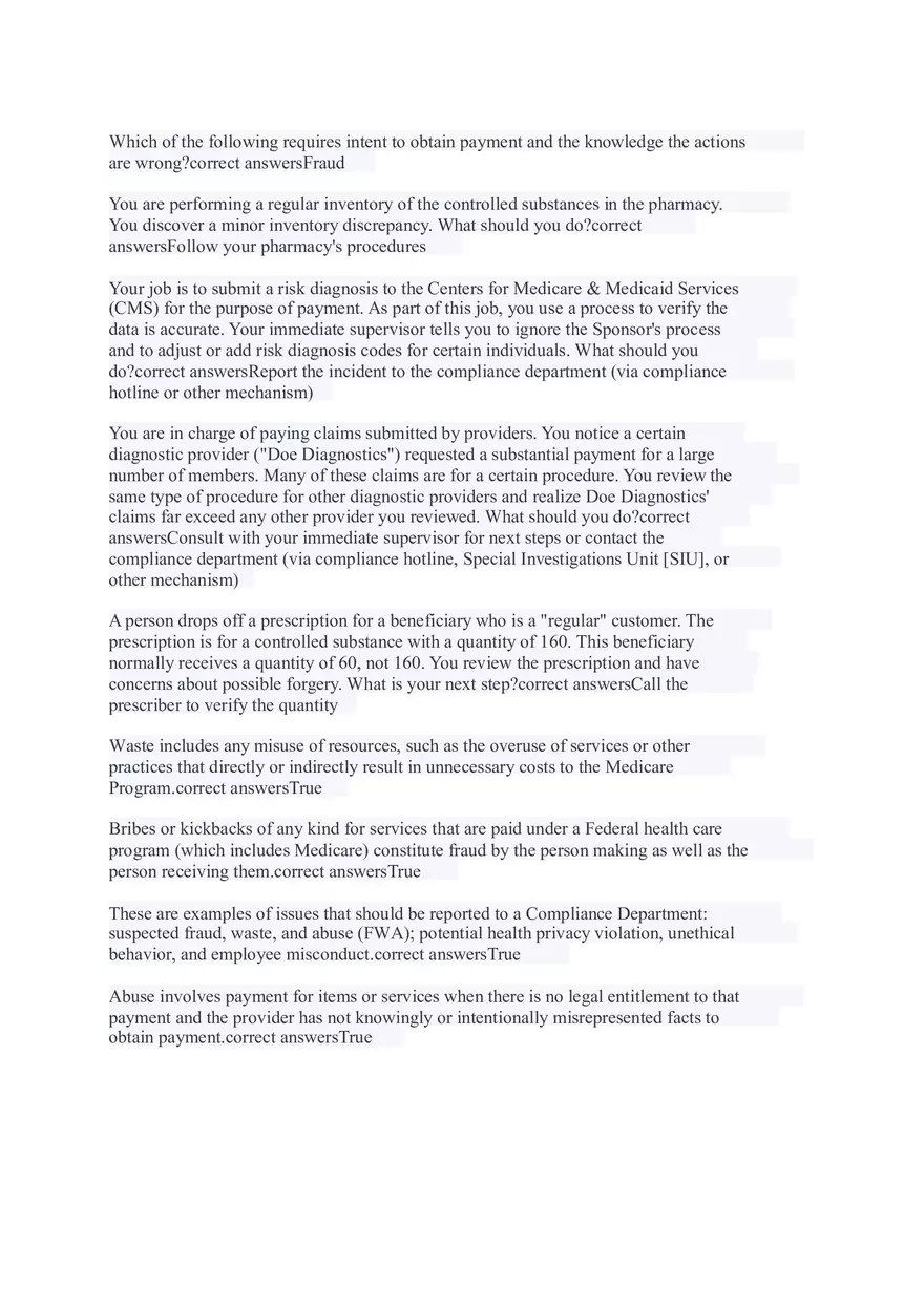 AHIP Final Exam Answers Part 2 - Page 11