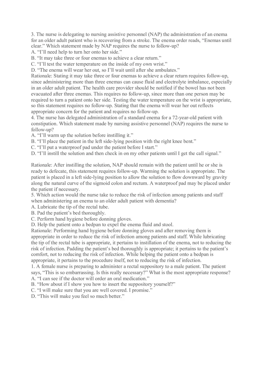 Which Example Reflects Effective Documentation of Medication Administration by a Nurse - Page 8