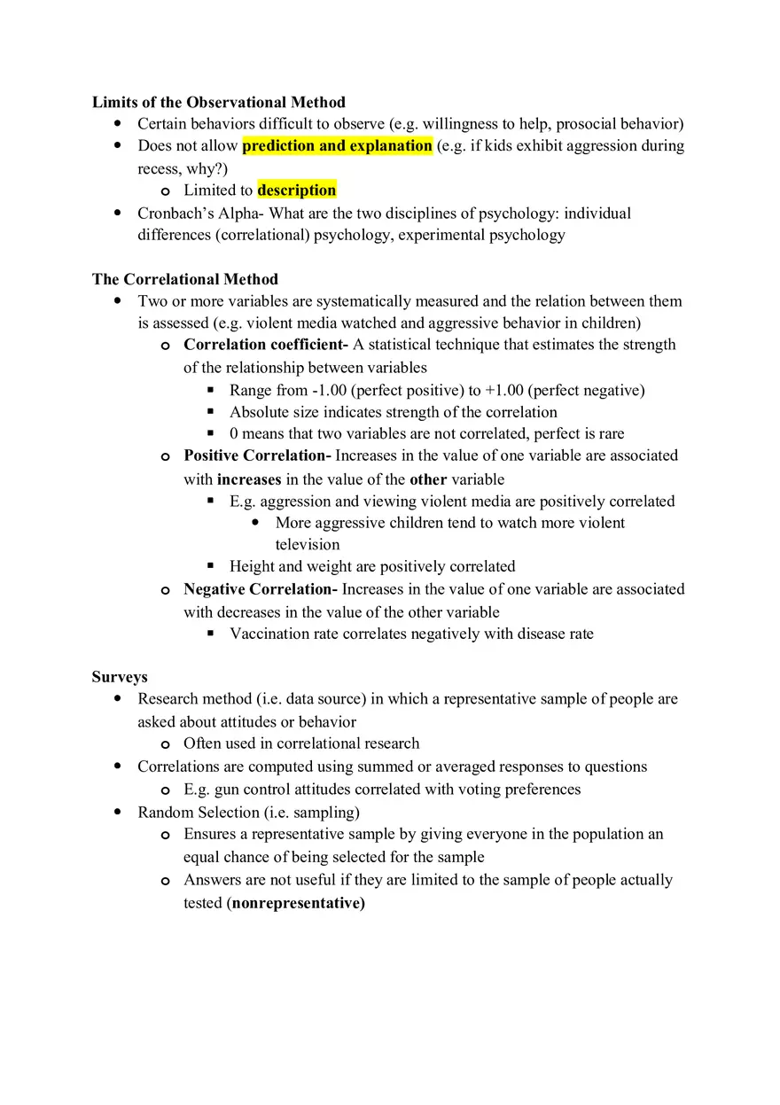 Chapter 2 Methodology - How Social Psychologists Do Research - Page 2