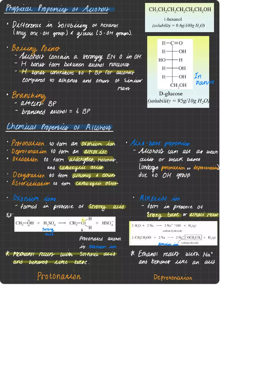 Alcohols and Phenols - Page 11