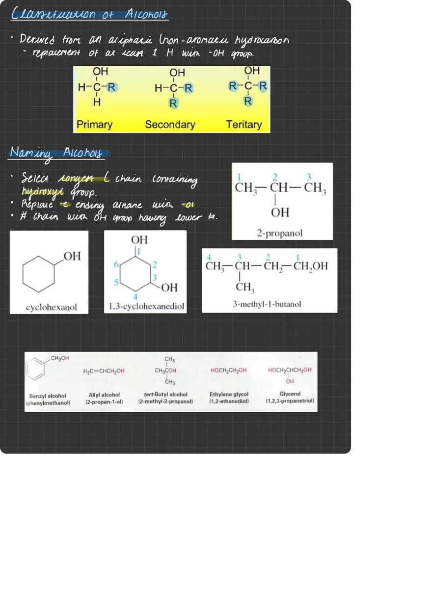 Alcohols and Phenols - Page 2