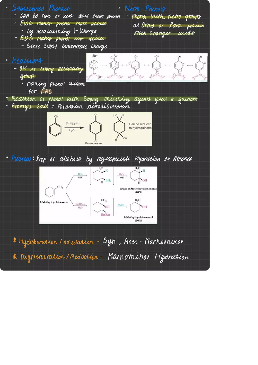 Alcohols and Phenols - Page 4