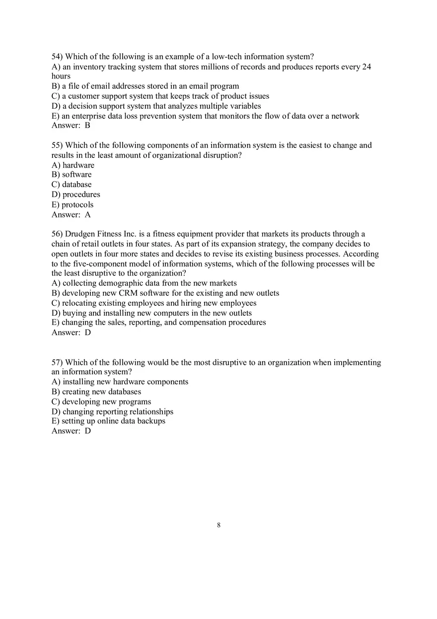 Chapter 1 The Importance of MIS - Page 8