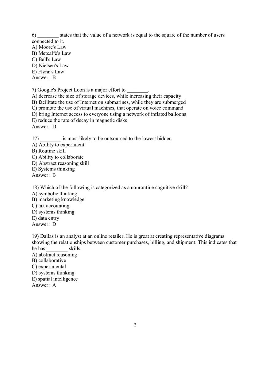 Chapter 1 The Importance of MIS - Page 2