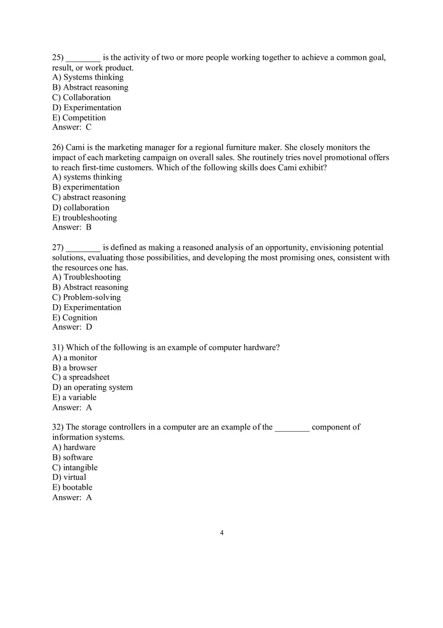 Chapter 1 The Importance of MIS - Page 4