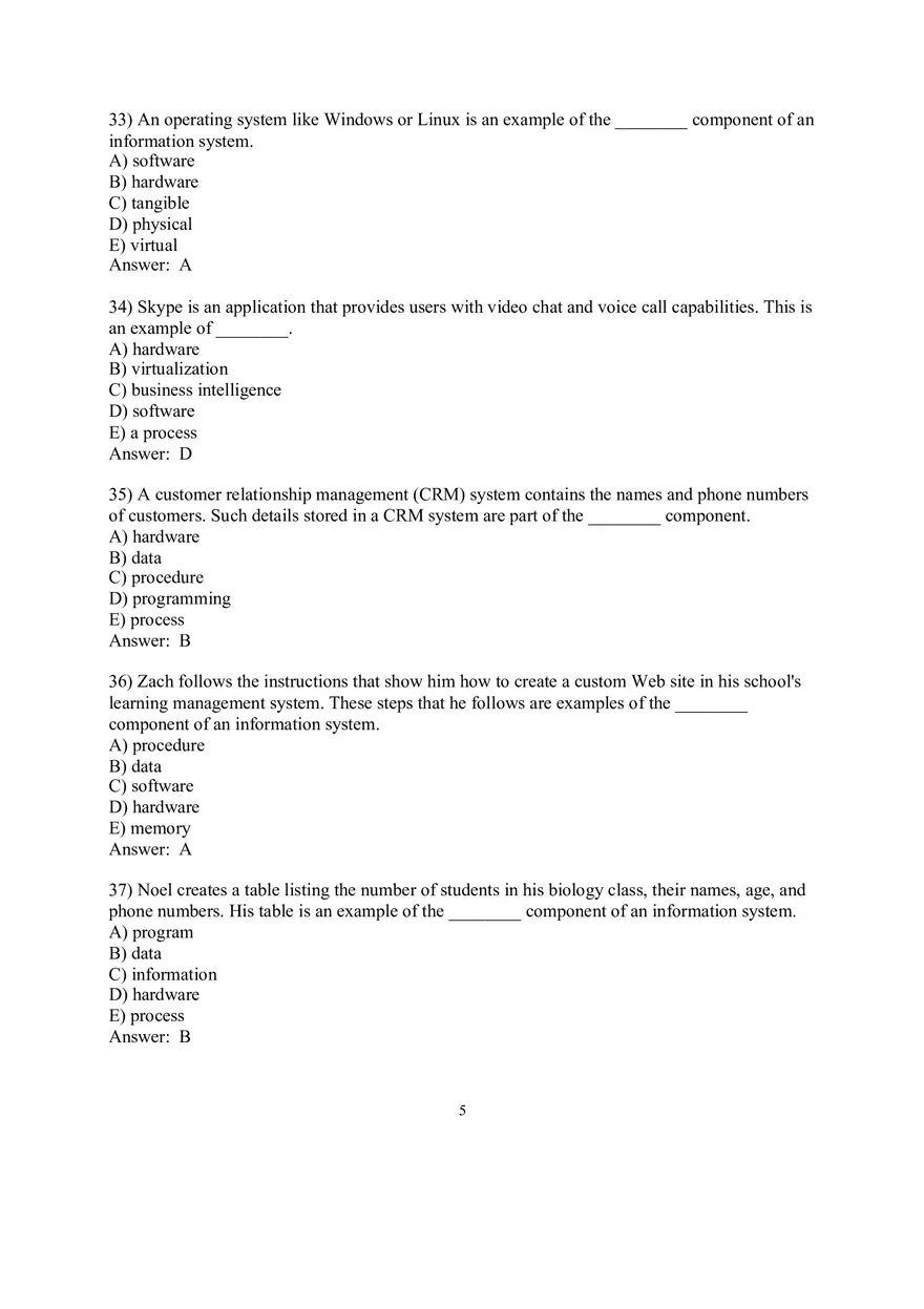 Chapter 1 The Importance of MIS - Page 5