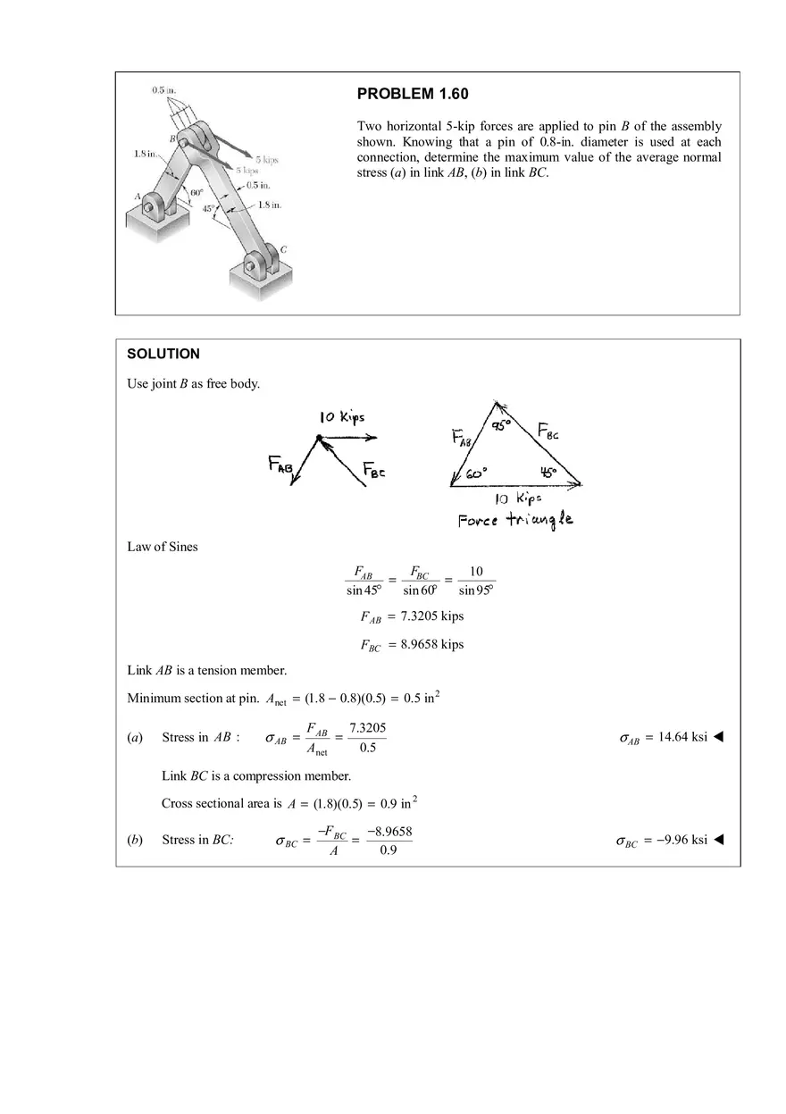 Ch.1 Problem 1.60 Solution - Page 1
