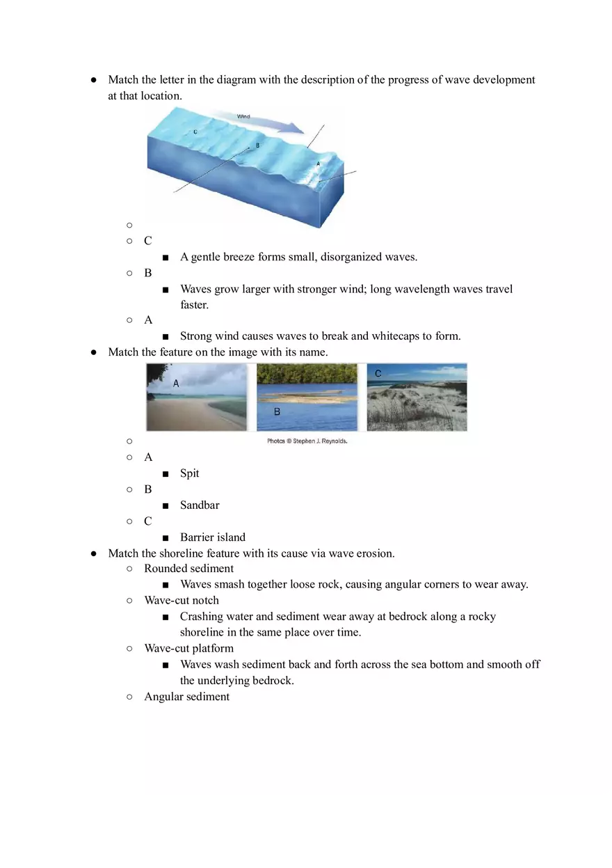 Geology Quiz Answers Chapter 14 - Page 10