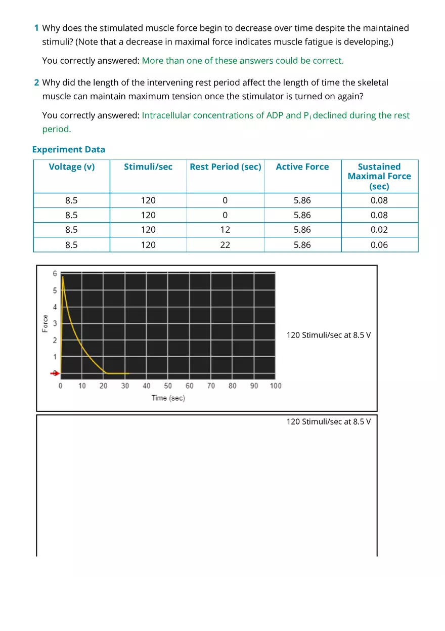 Fatigue in Isolated Skeletal Muscle - Page 2