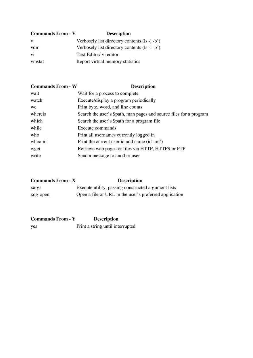 All (A-Z) Kali Linux Commands - Page 9