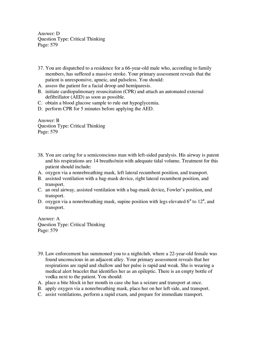 Chapter 15 - Emergency Care - Page 3