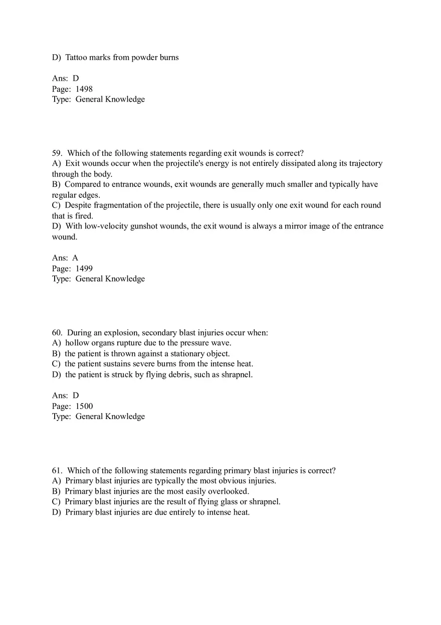 Ch 29 - Trauma Systems and Mechanism of Injury Part 2 - Page 7