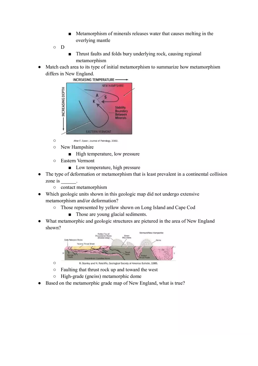 Geology Quiz Answers Chapter 8 - Page 11