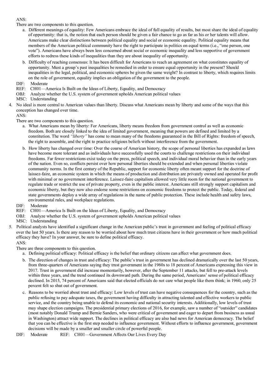 Chapter 1 Introduction The Citizen and Government - Page 5