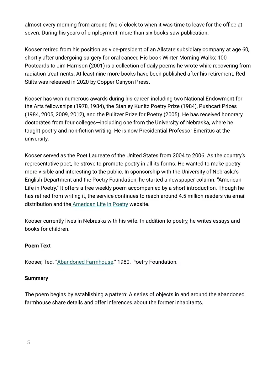 Abandoned Farmhouse Analysis - Page 2