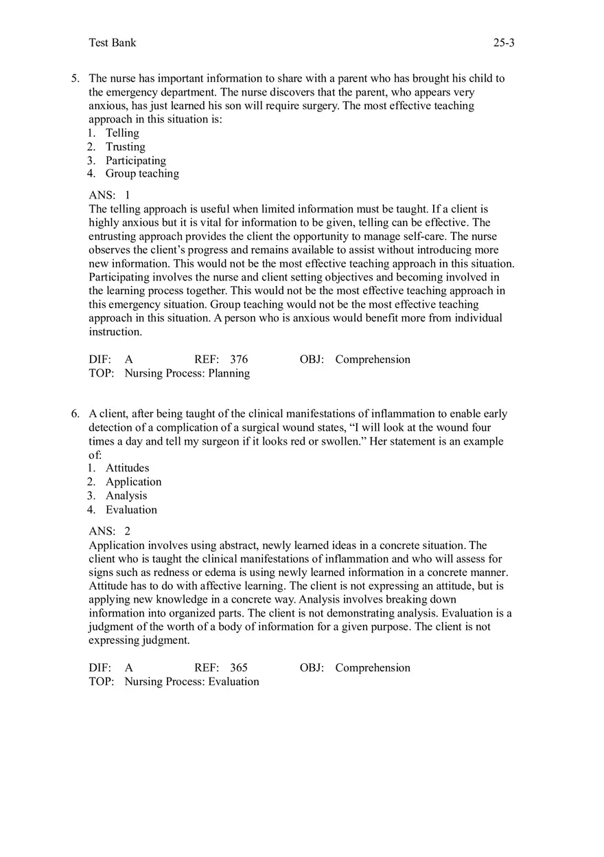 Chapter 25 Client Education - Page 7