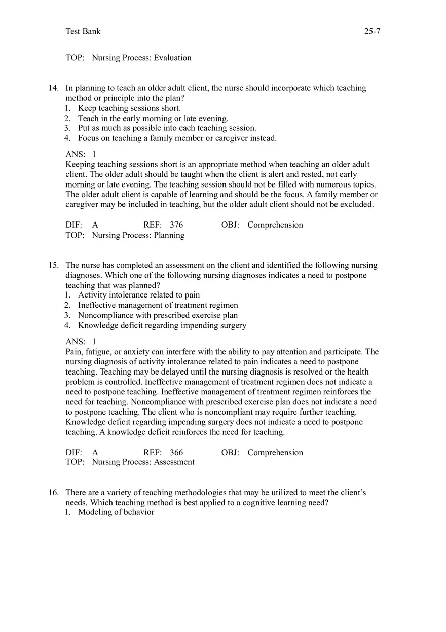 Chapter 25 Client Education - Page 11