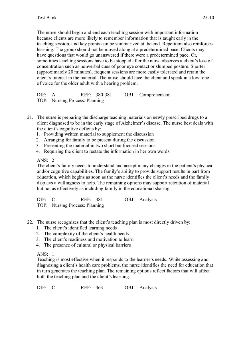 Chapter 25 Client Education - Page 14