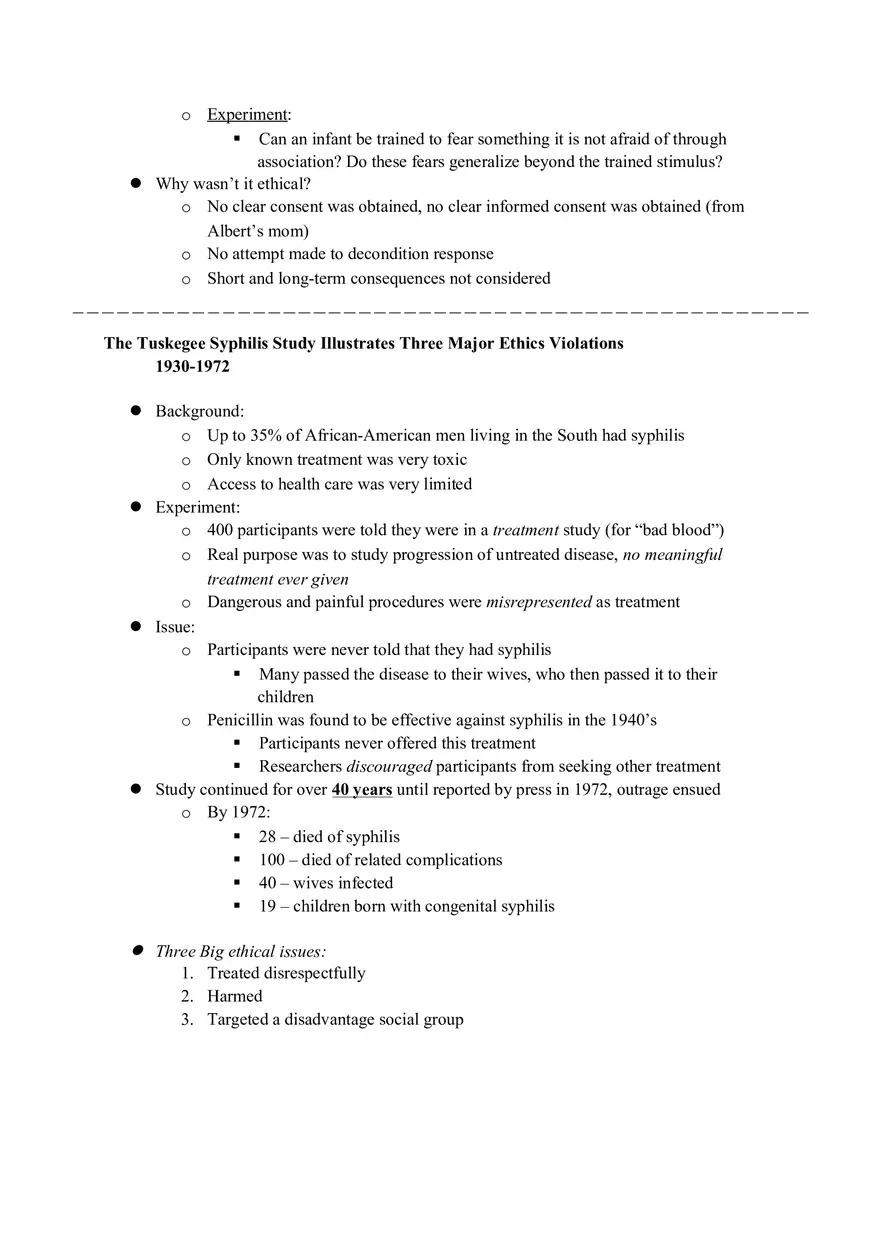 Ch. 4 Ethical Guidelines for Psychology Research - Page 2