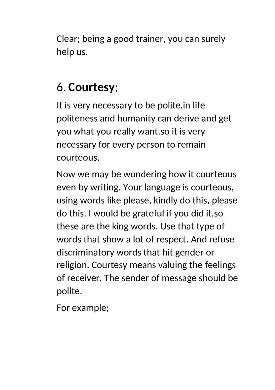 7 C’s of Communication - Page 13