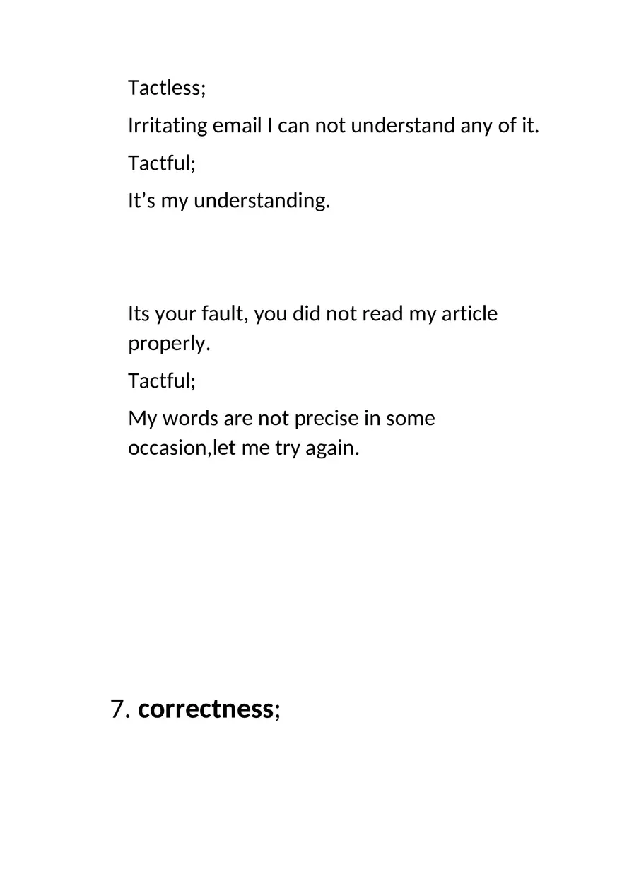7 C’s of Communication - Page 3