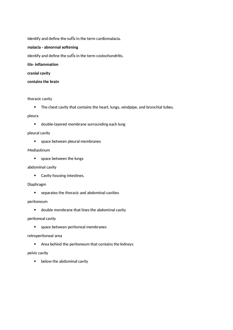 Med Term Answers Part 2 - Page 7