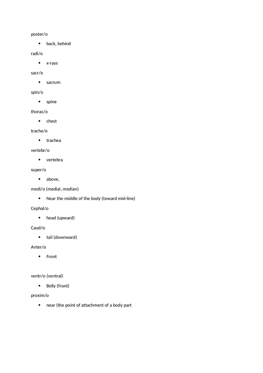 Med Term Answers Part 2 - Page 10