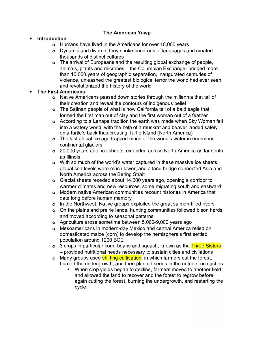 The American Yawp - Page 1