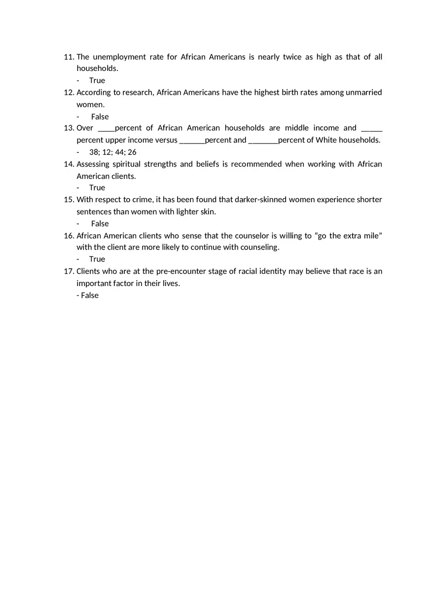 Which of the Following is True Regarding the Health of African Americans - Page 2