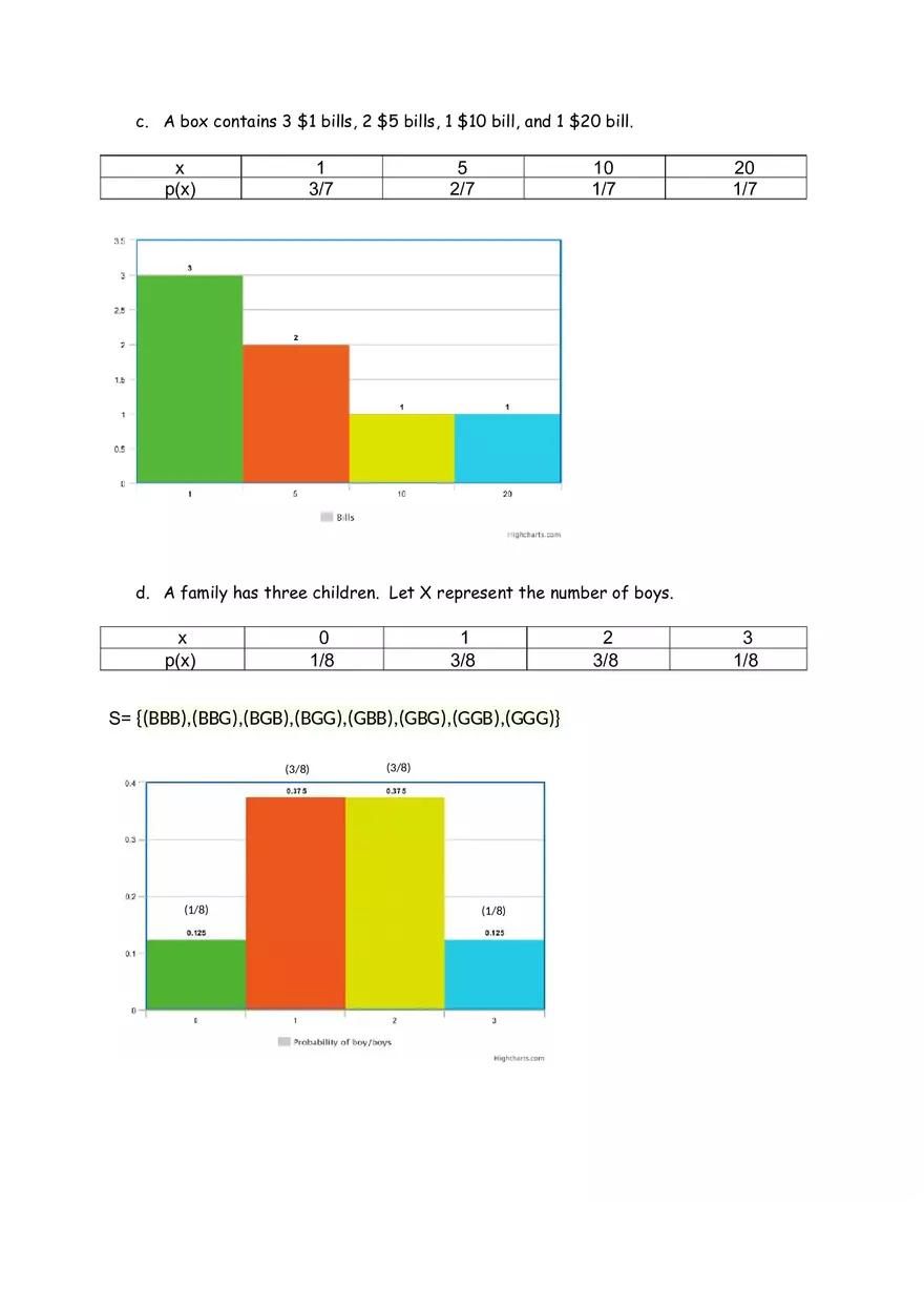 Discrete Probability Distributions Worksheet - Page 3