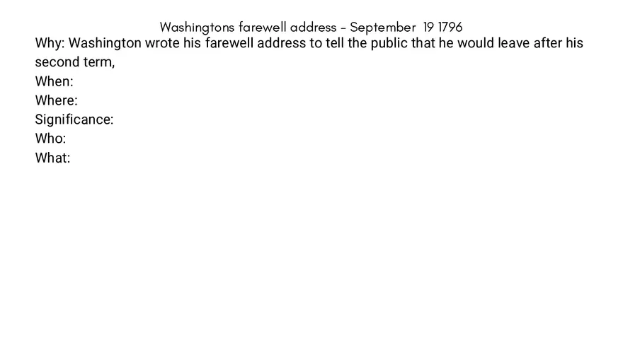 George Washington Presentation - Page 19