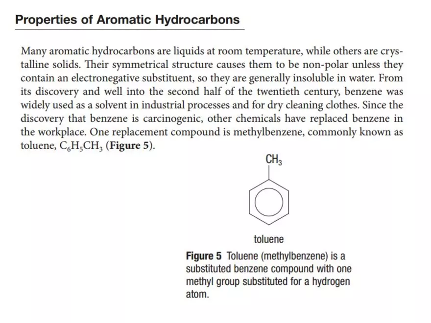 Section 1.3: Aromatic Hydrocarbons - Page 14