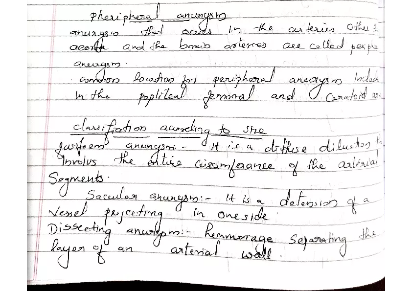Aneurysm Lecture Note - Page 3