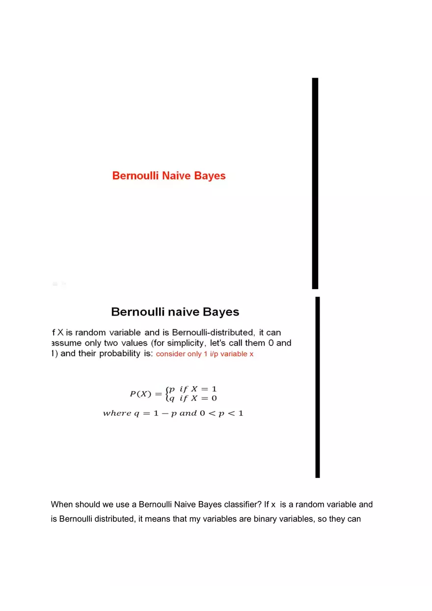 Bernoulli Naive Baye - Page 1