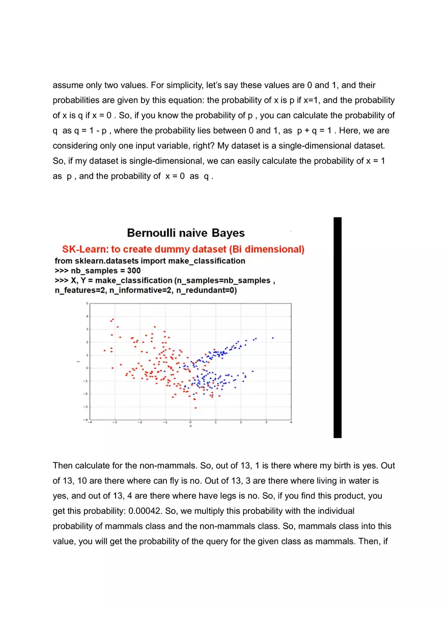 Bernoulli Naive Baye - Page 2