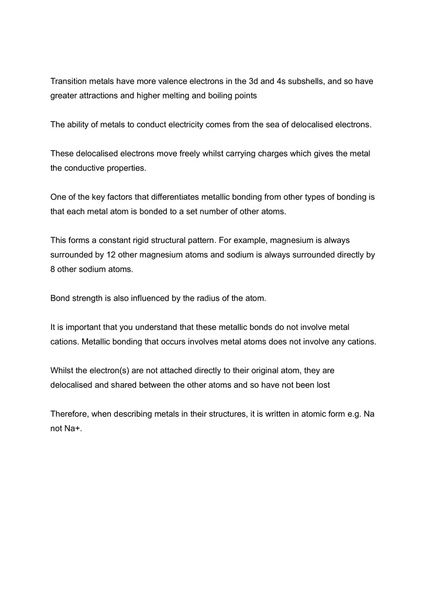 Metallic Bonding - Page 4