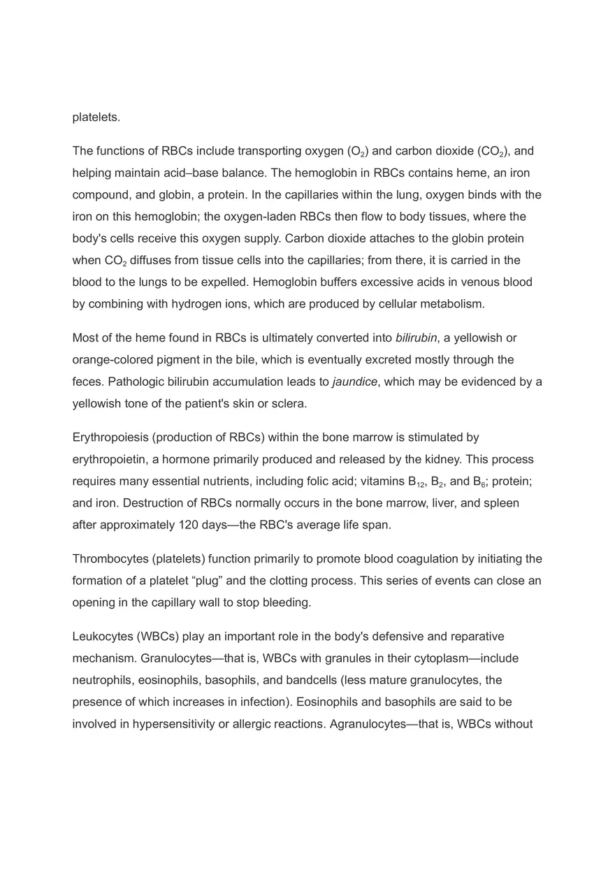 Anatomic Pointers - Hematologic and Immunologic Issues - Page 2