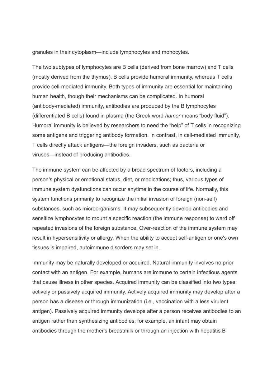 Anatomic Pointers - Hematologic and Immunologic Issues - Page 3
