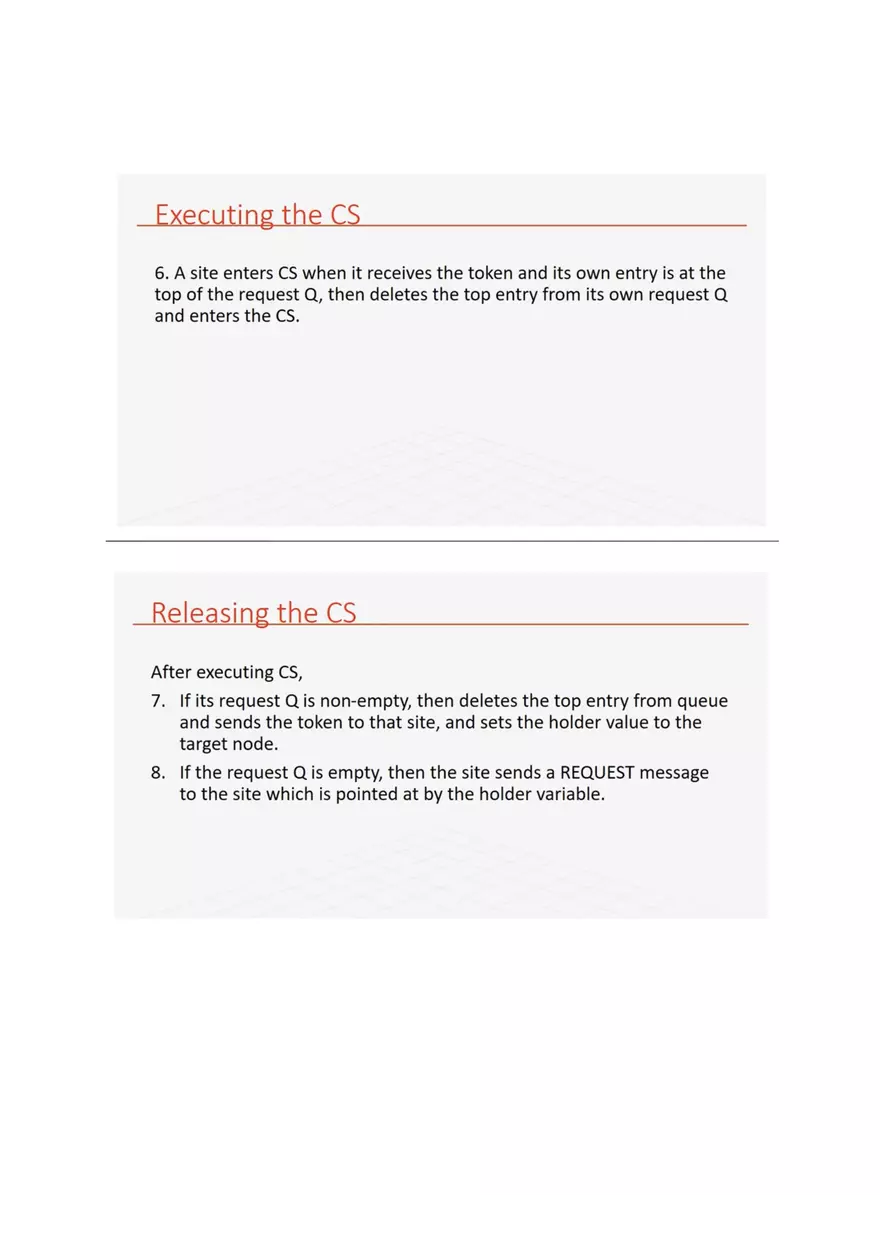 Raymond Tree Based Algorithm For Mutual Exclusion in distributed Systems - Page 5