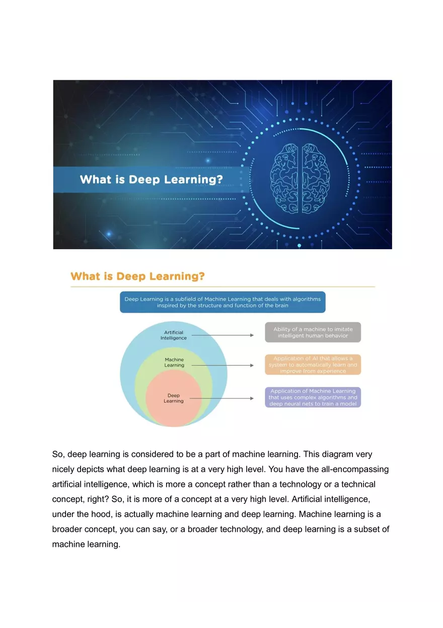 Deep Learning - Page 1