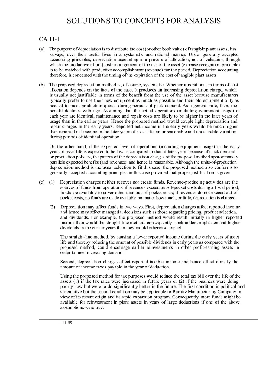 Chapter 11 Solutions to Concepts for Analysis - Page 1