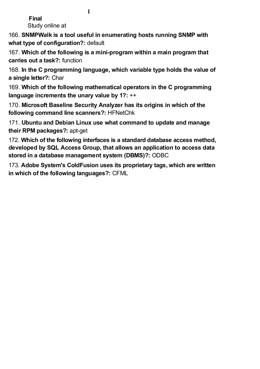 Test Final Computer Science - Page 4