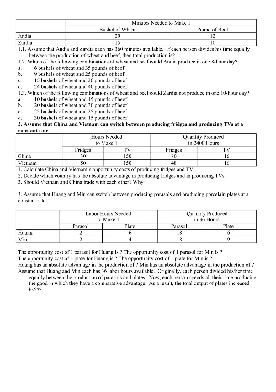 Microeconomics Answer Key - Page 14