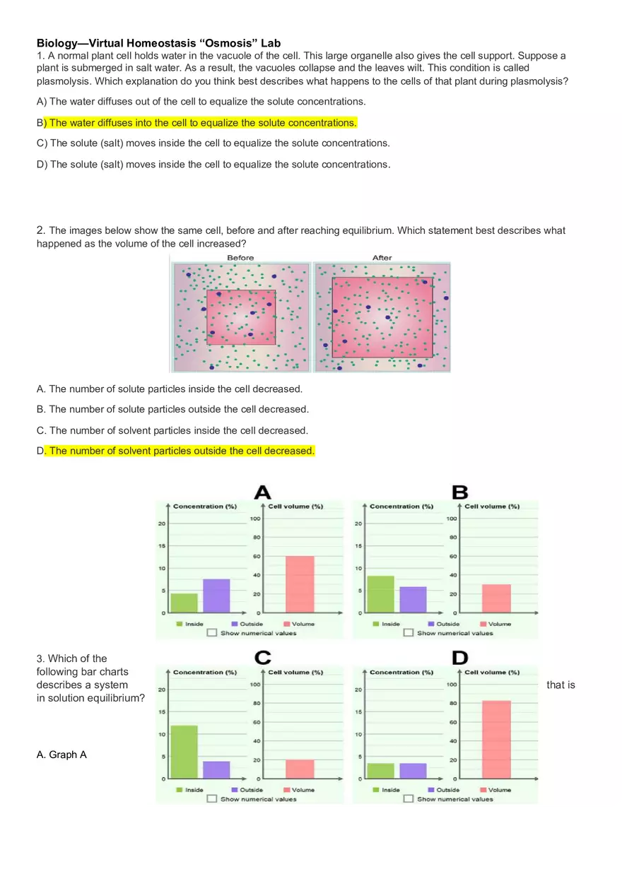 Virtual Osmosis Lab - Page 3