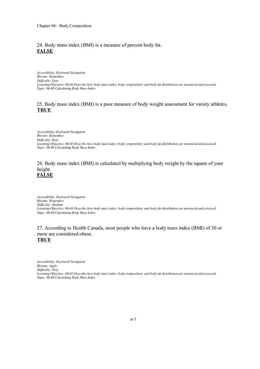 Chapter 06 Body Composition Part 1 - Page 7