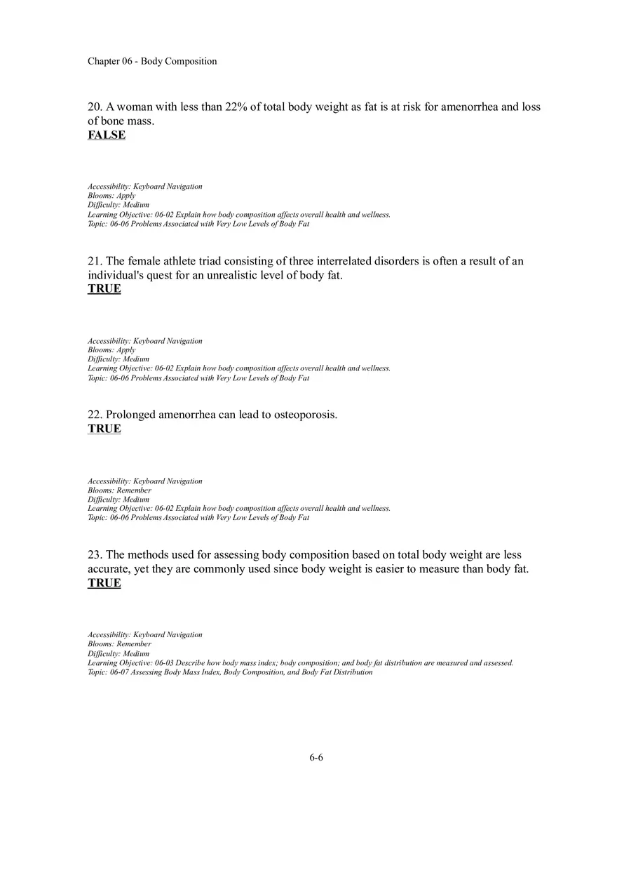 Chapter 06 Body Composition Part 1 - Page 6