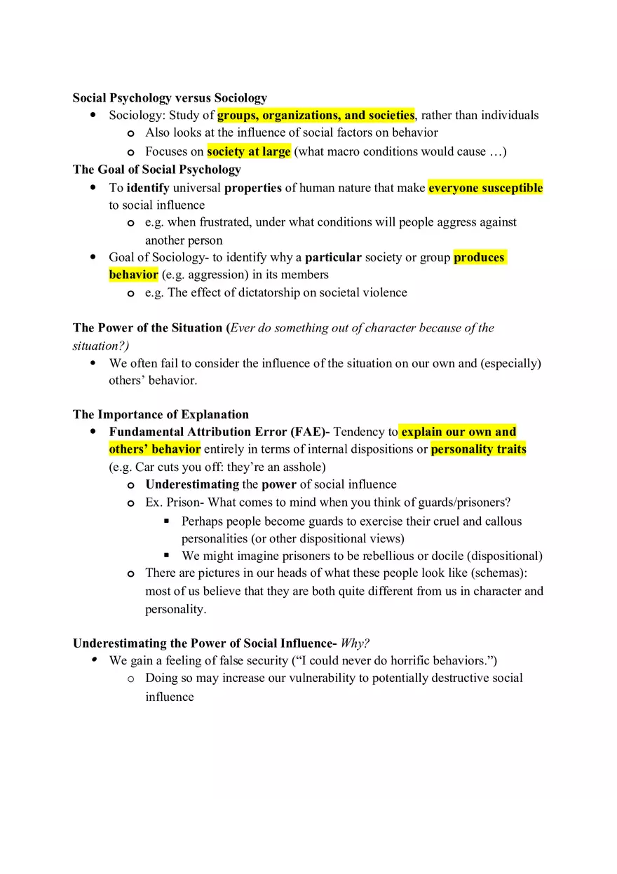 Chapter 1 What is Social Psychology - Page 2