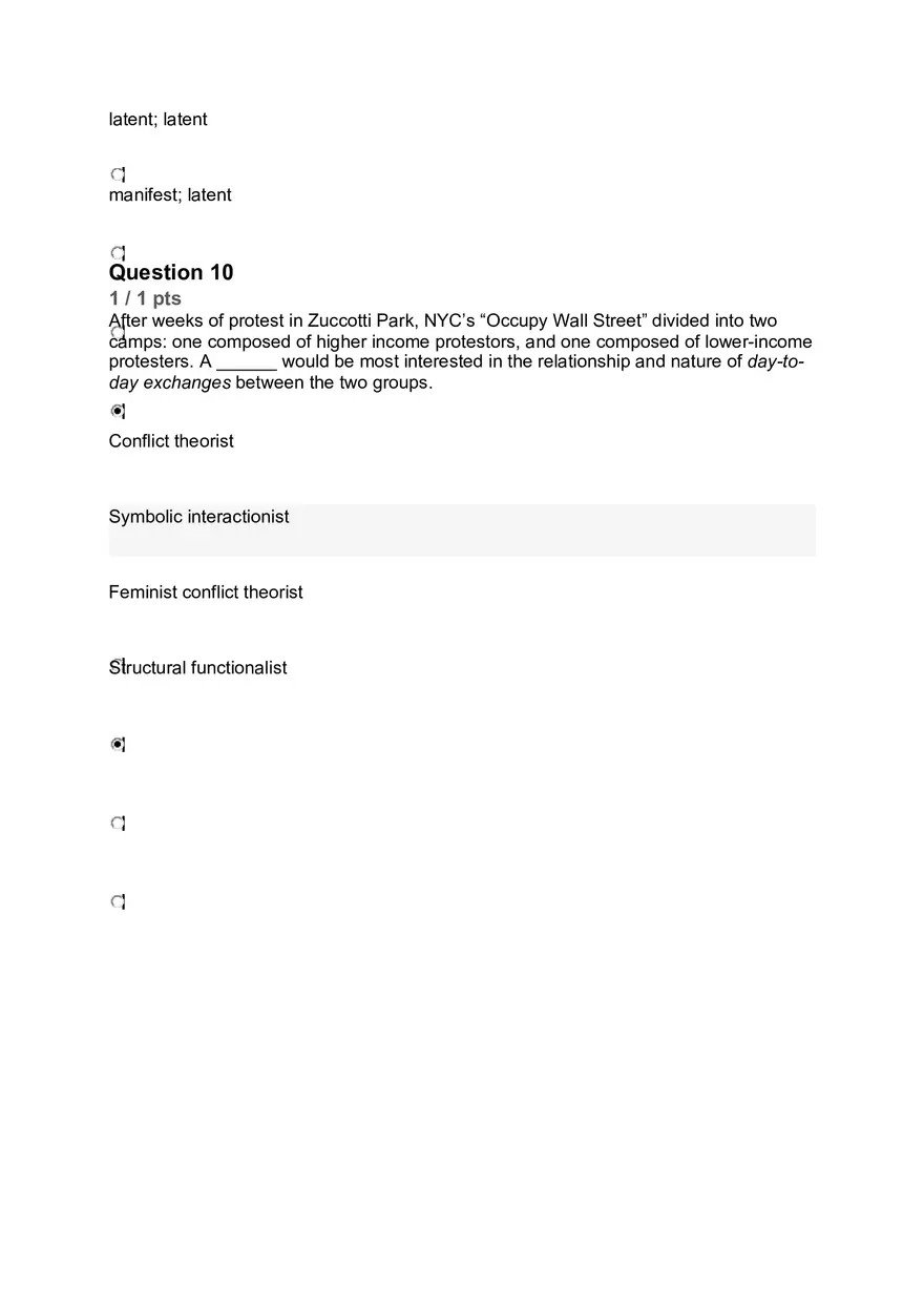 Sociology Chapter 1 iRAT - Page 5