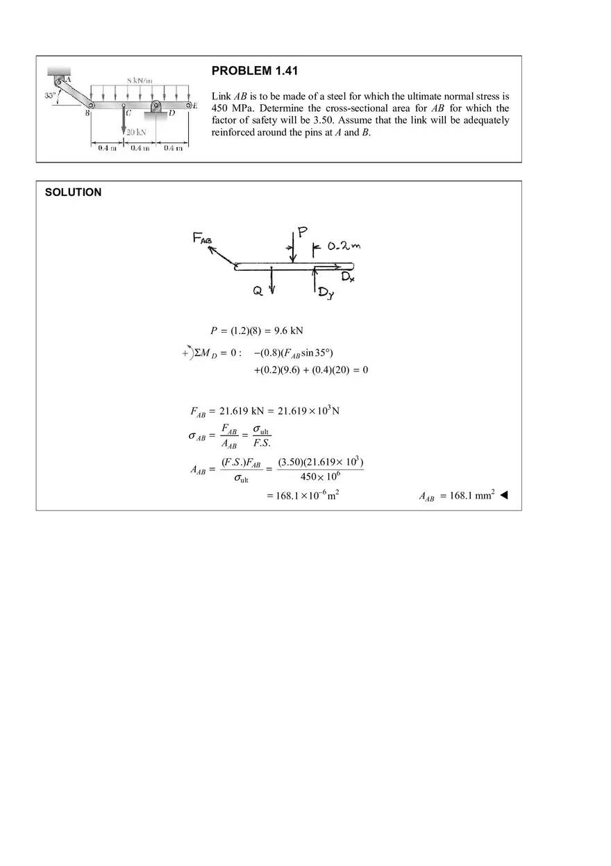 Ch.1 Problem 1.41 Solution - Page 1